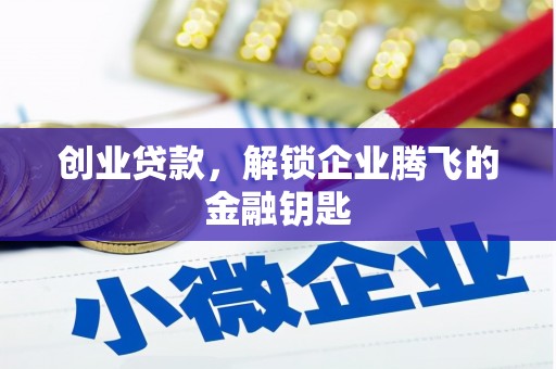望江创业贷款，解锁企业腾飞的金融钥匙