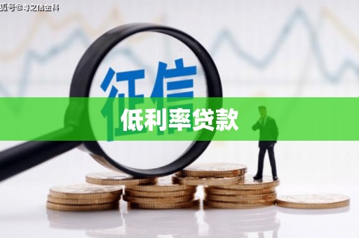 望江低利率贷款