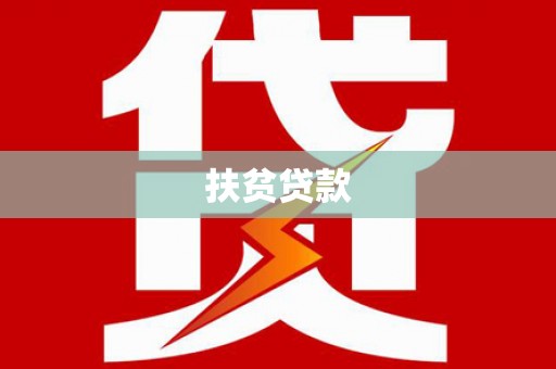 望江扶贫贷款