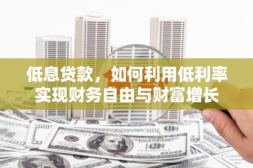 望江低息贷款，如何利用低利率实现财务自由与财富增长